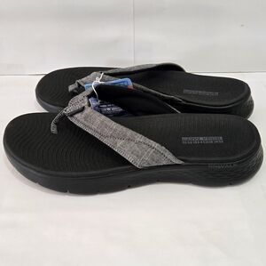 Skechers Women's Go Walk Flex Flip-Flops Memory Foam Comfort Sandals